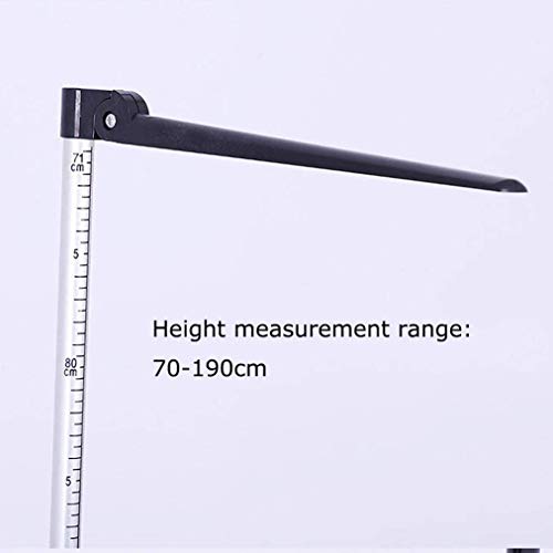 JCJ-Shop BáScula MéDica De Peso De Altura 2 En 1, BáScula ElectróNica Digital con Pantalla Grande De Alta DefinicióN Y Poste TelescóPico De Aluminio, para Escuelas, Gimnasios Y MéDicos