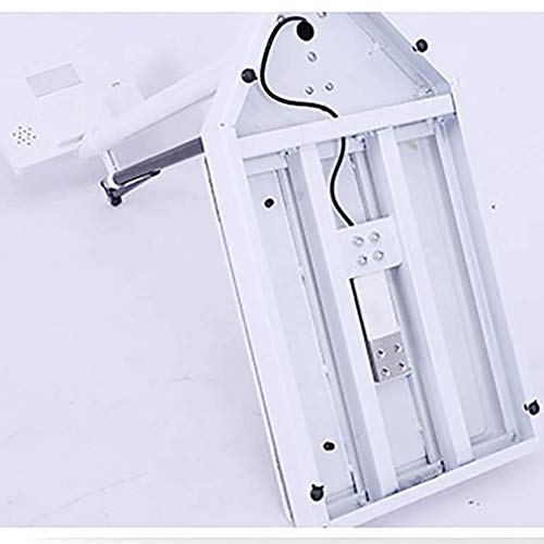 JCJ-Shop BáScula MéDica De Peso De Altura 2 En 1, BáScula ElectróNica Digital con Pantalla Grande De Alta DefinicióN Y Poste TelescóPico De Aluminio, para Escuelas, Gimnasios Y MéDicos