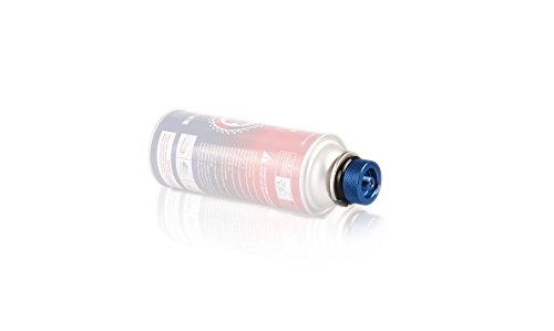 Jeebel Camp Convertidor de Gas, para el Cartucho de butano para atornillar el Cartucho de Gas/Lindal Adaptador de válvula, Azul