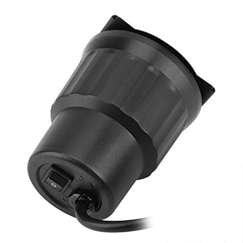 Jeffergarden AC BBQ Motor Barbecue Grill Rotisserie Motor eléctrico Rotisserie Motor Adjunto Interruptor de Encendido/Apagado a Prueba de Agua(EU Plug 220V)