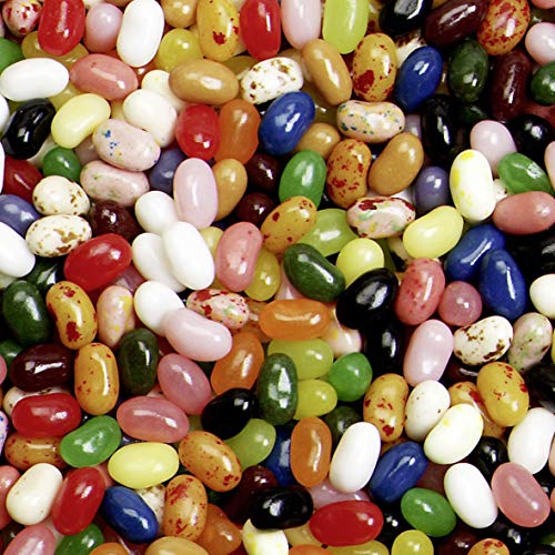 Jelly Belly, Caramelo masticable (50 sabores) - 1000 gr.