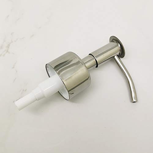 Jia Hu 5 Pcs Botellas Bomba de Loción de Acero Inoxidable Cabeza Cabeza de Prensado Accesorios de Baño