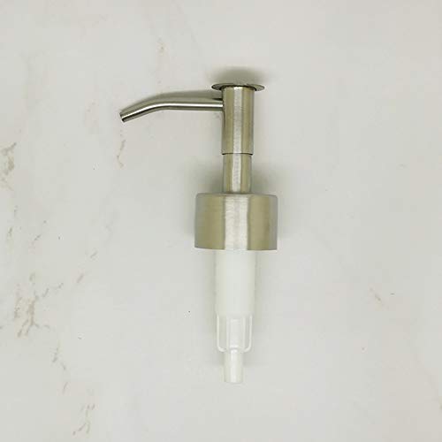 Jia Hu 5 Pcs Botellas Bomba de Loción de Acero Inoxidable Cabeza Cabeza de Prensado Accesorios de Baño