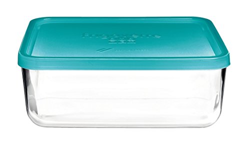 Jimten Frigoverre J600303 - Recipiente Rectangular 26x21cm. T.Azul Frigove