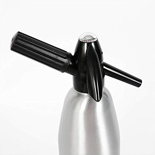 Jintaihua - Sifón para preparar agua de gas con gas (9,5 cm, 1 l)