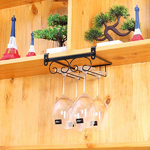 JIU Sostenedor de la Copa de Vino de Hierro Punzonado Gratuito Estante de Almacenamiento de la Copa Europea Sala de Estar Cocina Bodega Expositor Soporte de Vino del hogar
