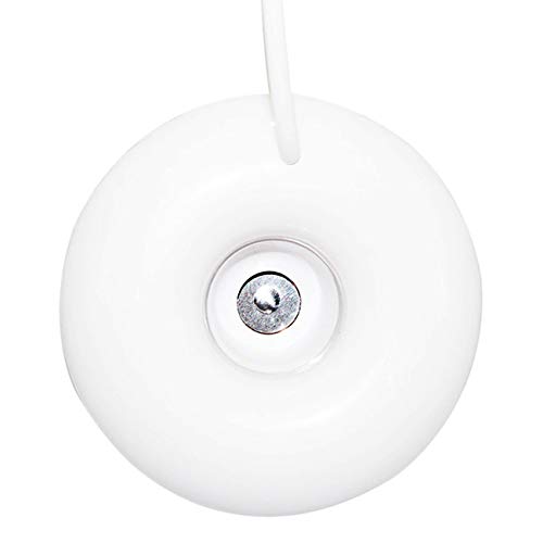 JIUY Flota en el Agua en Forma de Donut Mini USB humidificador para Ministerio del Interior y portátil ABS Aire difusor de Aire más Fresco (Blanco)