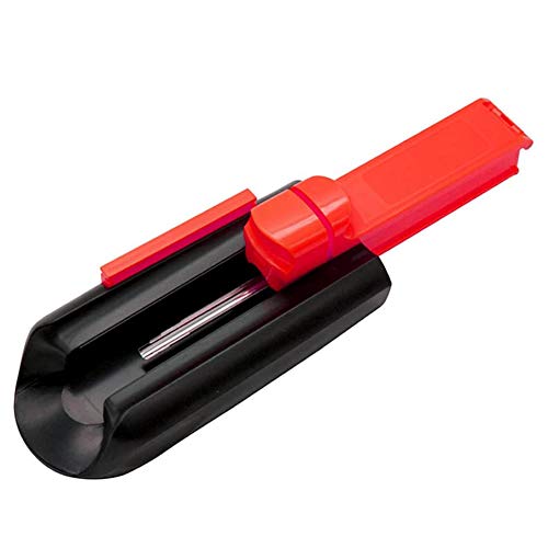 JIXIN Cigarrillo Manual Inyector De Tabaco Máquina De Laminación Tubo Único Máquina De Llenado De Rodillos Fumador,Rojo