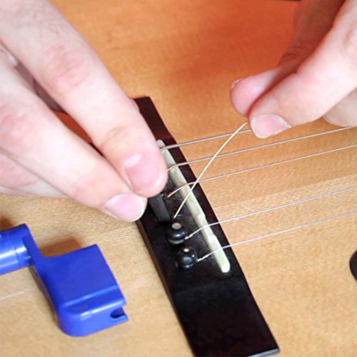 JJOnlinestore juego de 6 cuerdas de repuesto para guitarra acústica clásica. Accesorios de repuesto para cuerdas de guitarra de 3/4. Regalo de navidad