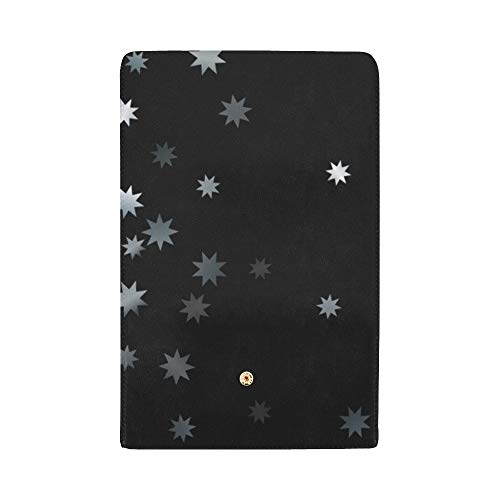 JOCHUAN Único Personalizado Abstracto Estrella de Plata Confeti Caer Starry Women Trifold Monedero Monedero Largo Titular de la Tarjeta de Crédito Caso Bolso