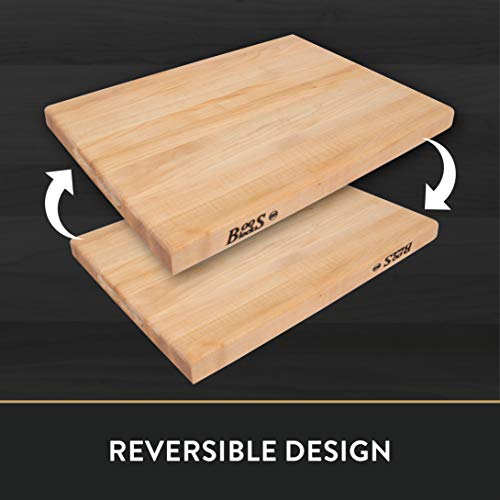 John Boos 18-by-12-inch Reversible madera de arce tabla de cortar