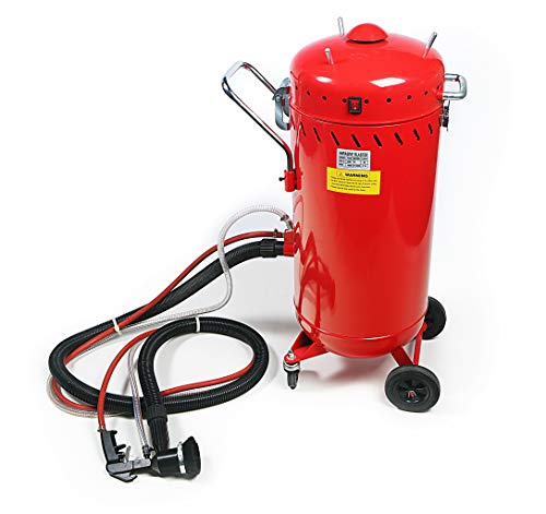 JOMAFA CHORREADORA ARENA CON TAPA PARA EXTRACCION Y SISTEMA DE ASPIRACION 80 L ARENADORA