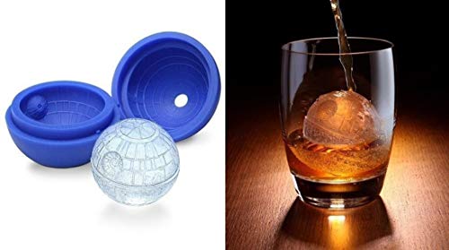 Joyoldelf 2 x molde del silicona para cubo de hielo bandeja chocolate Para los amantes de Star Wars