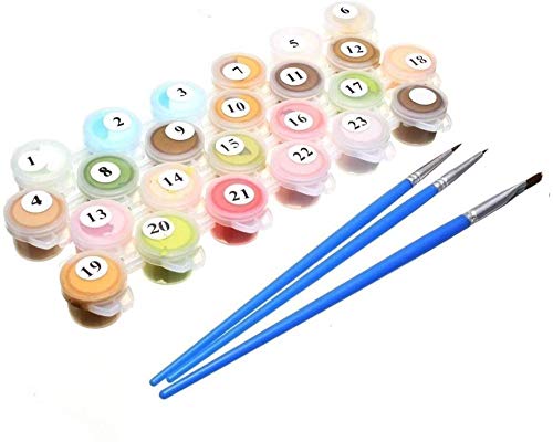 JSDZ Kit Pintura Digital España Granada Alhambra Cielo Nubes anochecer Pintura Digital Pintura digitalJuegos de Pintura para niñosPintura por números, Pintura al óleo Digital de Bricolaje