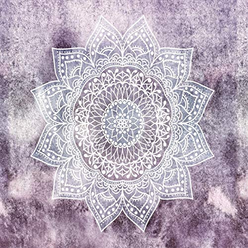 jtxqe Paño Caliente de la caída paño Decorativo Mandala Estampado de Flores patrón de tapicería 2 200X150cm