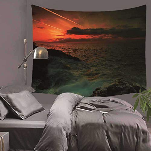 jtxqe Tapiz Decorativo Alfombra Planet Multifunción Multifunción Planet Landscape Inicio Adorno de Pared montado en la Pared Toalla de Playa 75x87cm