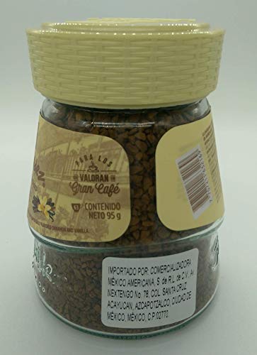 Juan Valdez® Café Con Vainilla y Canela a Soluble Liofilizado, 95g