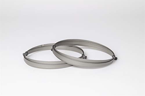 Juego de 2 hojas de sierra de cinta Encut 1140 x 13 x 0,65 mm, 10-14 ZpZ Bimetall M42, por ejemplo para Güde MBS 105 V