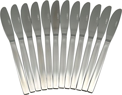 Juego de cuchillos - Acero inoxidable - Pack de 12