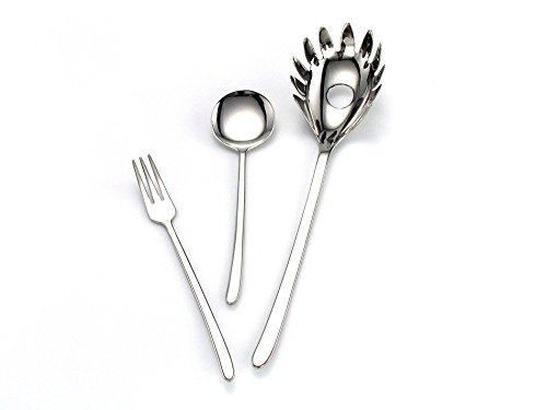 Juego de Pasta: Cazuela de Pasta Chef 24cm + Cubertería de Pasta 13 Piezas Trento en Caja Regalo.