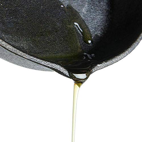 Juego de sartenes de hierro fundido de 3 piezas – El mejor servicio profesional de restaurante de calidad de cocinero pretemporada, juego de sartenes de 25,4 cm, 20,3 cm, 15,2 cm