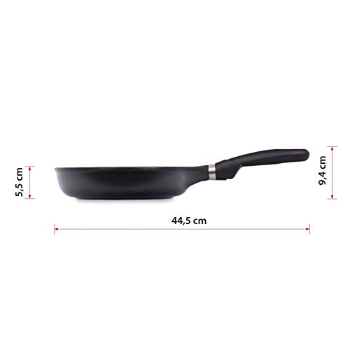 Juego sartenes antiadherentes Origen Gas-vitro Valira (2 sartenes Tecnoform 20 y 24 cm + espátula Antiadherente)