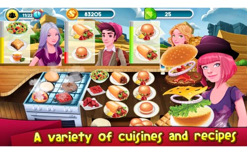 Juegos de cocina Chef Restaurant: Burger Rescue Fever