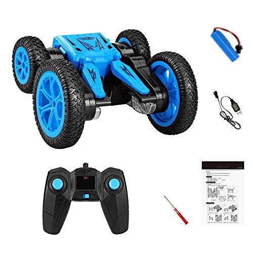 Juguete de conducción RC Stunt Car 4WD 2.4Ghz Deriva de coches de control remoto Stunt Double Sided de coches Radio Controlado rodantes motrices giratoria RC coches de carreras de vehículos todo terre