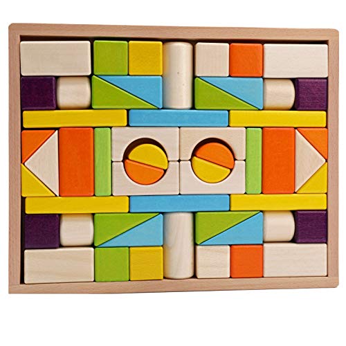 Juguetes De Bloques De ConstruccióN Bloques De Colores De ConstruccióN Juguetes Educativos De Madera Para BebéS Juguetes Educativos De Apilamiento Para NiñOs