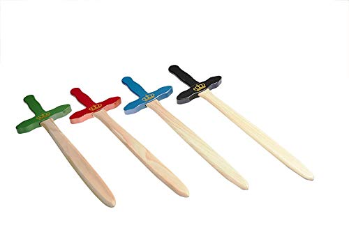 Juguetutto - Espada Rey - Rojo - Juguete de Madera
