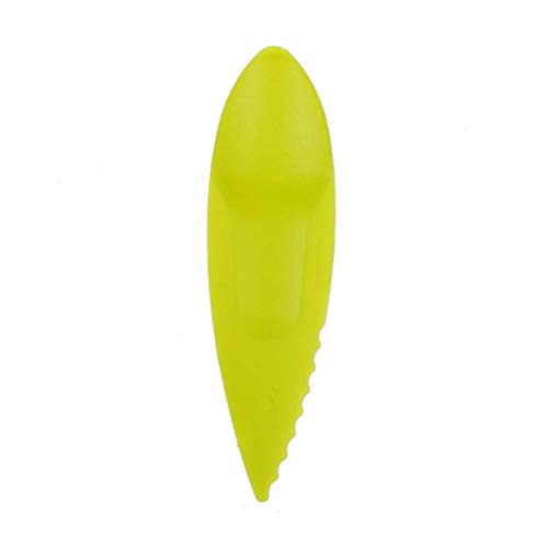 Julymall - 3 piezas 2 en 1 herramienta para cortar frutas, utensilios de cocina, kiwi, pelador, cuchara de plástico, cortador de frutas, cuchillo y cortador con agujero