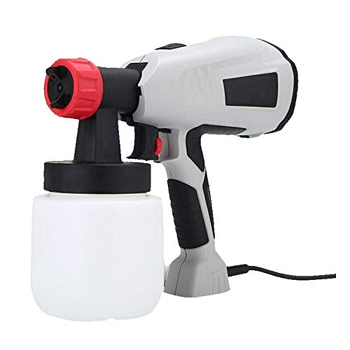 JUNJP Pistola de pulverización eléctrica Cake Chocolate, pulverizador de Pintura de compresión, Perilla de válvula Ajustable de contenedor Desmontable, para Pintura de Valla de Pared de Pastel