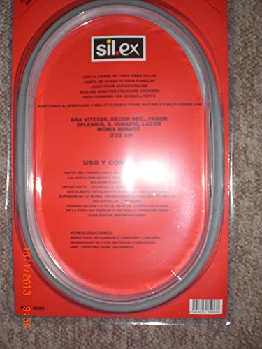 JUNTA DE OLLA SUPER-RAPIDA SAN IGNACIO SILICONA 22 CMS DE Ø ADAPTABLE