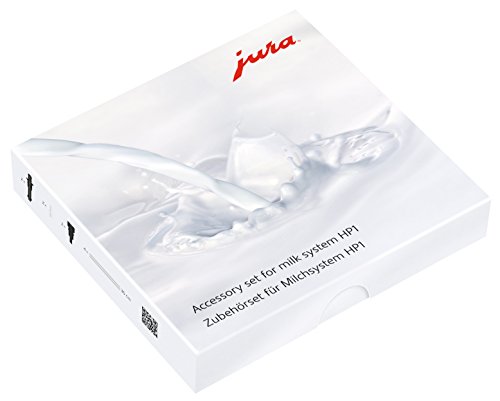 Jura Set de Accesorios Sistema de Leche HP1, Negro, Blanco