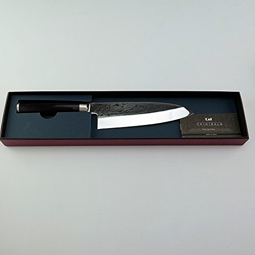 Kai Shun Pro SHO VG-0002 Deba - Juego de cuchillos de madera de abeto (16,5 cm, 30 x 18 cm)