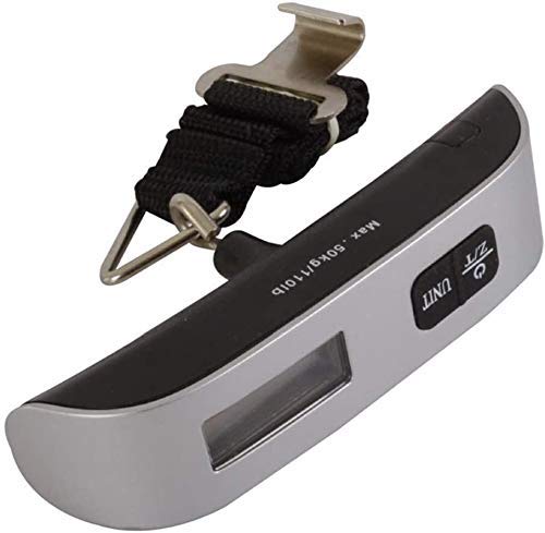 kaige Mini balanza Digital, 1Pc 50Kg 10G electrónico Portable Colgante Digital del Peso del Equipaje Escala de Carrera WKY