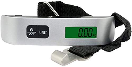 kaige Mini balanza Digital, 1Pc 50Kg 10G electrónico Portable Colgante Digital del Peso del Equipaje Escala de Carrera WKY