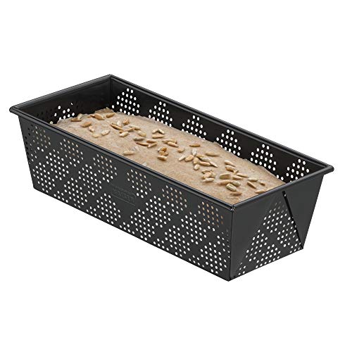 Kaiser 23.0065.1323 - Molde (Molde para Hornear, Rectangular, Negro, 250 mm, 1 Pieza(s))