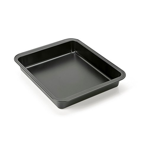 Kaiser Delicious Bandeja Rectangular para Horno, Negro, 29 x 23 x 4 cm