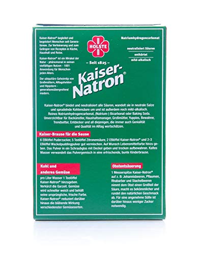 Kaiser-Natron Bolsa de bicarbonato de sodio emperador en polvo 250 g
