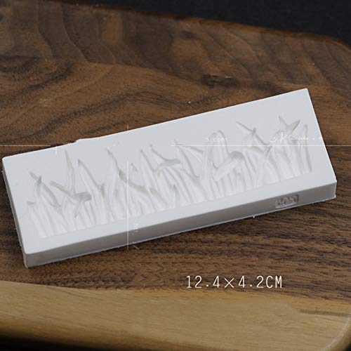 KALAIEN - Molde de silicona para decoración de pasteles, fondant, azúcar, dulces, chocolate, 2 unidades