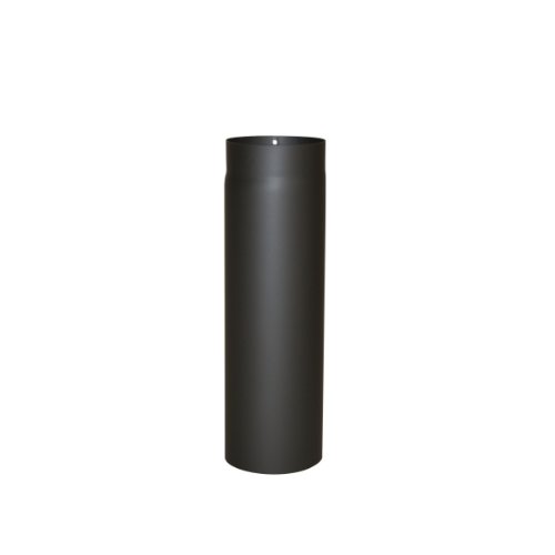 Kamino-Flam 331751 - Conducto de extracción de Humos (2 mm, 130 x 500 mm), Color Negro