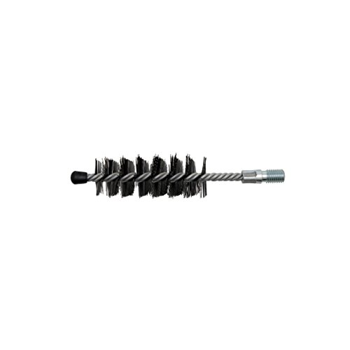 Kamino - Flam – Cepillo para limpiar estufas, hornos de leña, chimeneas, tubos de chimeneas (Ø 80 mm, con arandela roscada M12) – acero