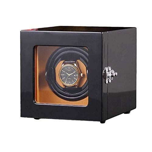 KANULAN Mira enrollador automático Caja De Almacenamiento De Rotación De Reloj Reloj De Cuerda Automática Winder Caja Mecánica Winder Mira Las devanaderas