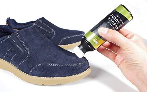 Kaps Acondicionador de zapatos para nobuck y ante, con aplicador de esponja, Cuidado nobuck y ante, 7 colores (129 - marrón claro)