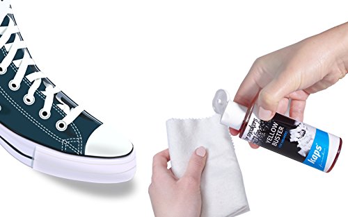 Kaps Limpiador y Eliminador de Suelas Amarillas para Zapatillas de Deporte y Calzado Informal, Sneakers Yellow Buster, 100 ml