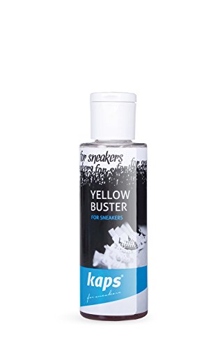 Kaps Limpiador y Eliminador de Suelas Amarillas para Zapatillas de Deporte y Calzado Informal, Sneakers Yellow Buster, 100 ml