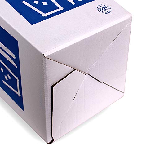 Kartox | Papelera de Cartón de Reciclaje | Automontable | Caja de Cartón para Reciclar | Lote de 2 unidades