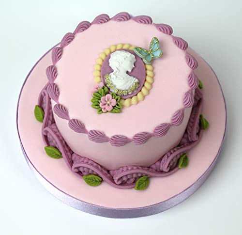 Katy Sue Mould - Miniature Frame Oval Frame and Cameo 1
