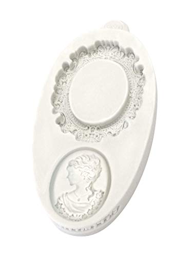 Katy Sue Mould - Miniature Frame Oval Frame and Cameo 1